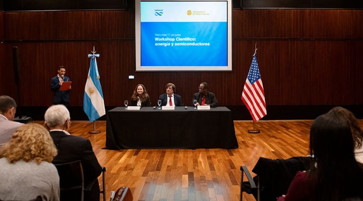 El CONICET y la Universidad de Texas en Dallas definen áreas estratégicas de colaboración científica