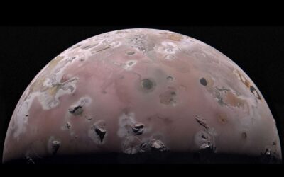 Misión Juno de la NASA mide la temperatura de Ío, la ardiente luna de Júpiter
