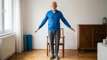 Cuatro pruebas caseras revelan si tu cuerpo envejece bien y ninguna requiere ir al gimnasio