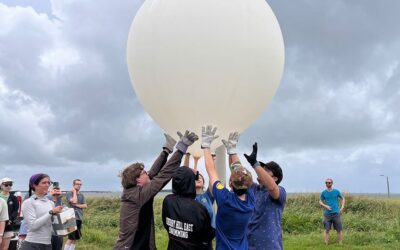 Estudiantes participan en investigaciones aéreas de campo con la NASA