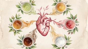 La estrecha relación del té y la salud cardiovascular: cómo repercuten temperatura, frecuencia y variedad
