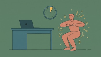 Snacks de ejercicio: pausas breves que ayudan a combatir el sedentarismo