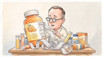 Vitamina C y D juntas: ¿qué muestran los estudios en adultos sanos